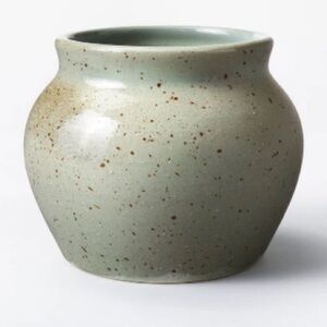 Threshold x Studio McGee Short Vintage Vase - Speckled Blue